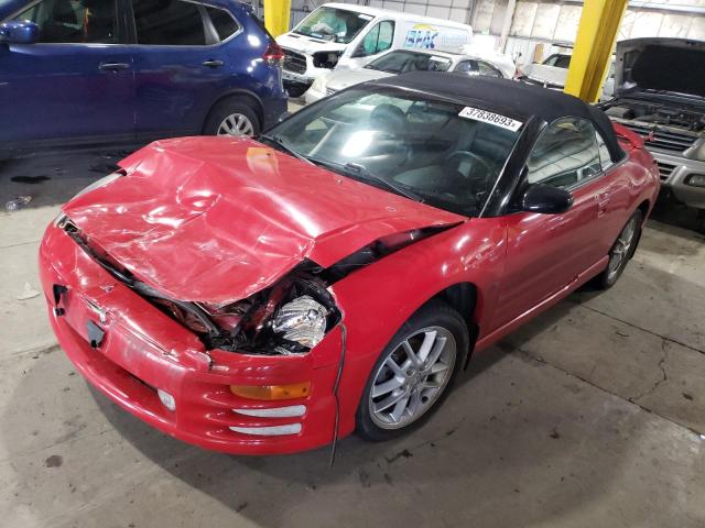 MITSUBISHI ECLIPSE SP 2001 with VIN 4A3AE55H21E007177 - Photo from auction