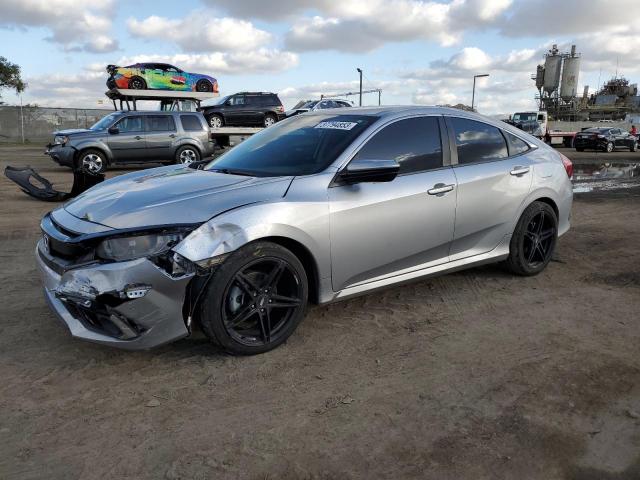 HONDA CIVIC LX 2021 with VIN 2HGFC2F64MH504336 - Photo from auction