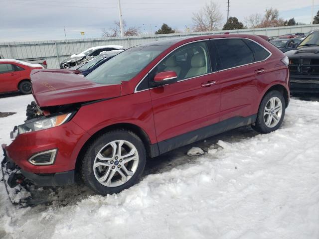 FORD EDGE TITAN 2018 with VIN 2FMPK4K98JBC20347 - Photo from auction