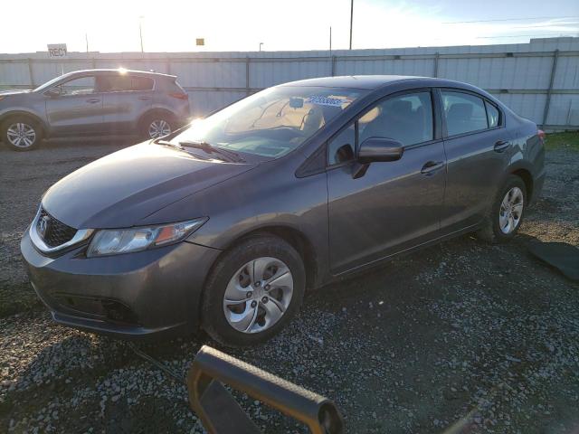 HONDA CIVIC LX 2015 with VIN 2HGFB2F59FH556512 - Photo from auction