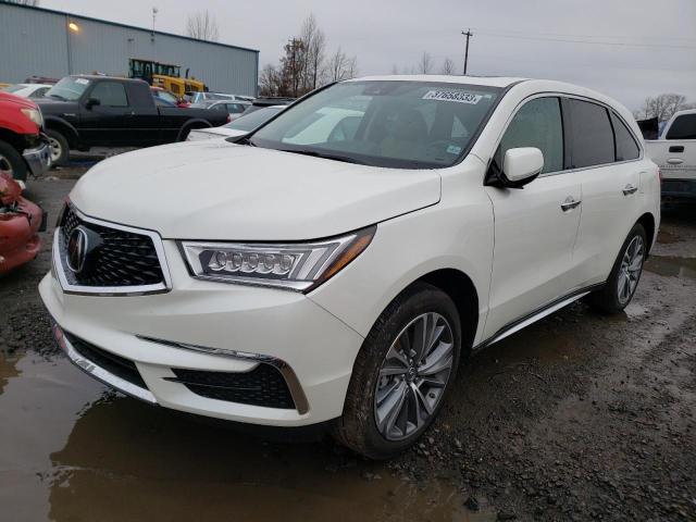 ACURA MDX TECHNO 2017 with VIN 5FRYD4H53HB008698 - Photo from auction