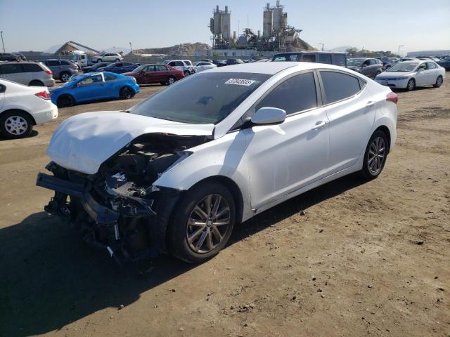 HYUNDAI ELANTRA SE 2016 with VIN 5NPDH4AE1GH752203 - Photo from auction