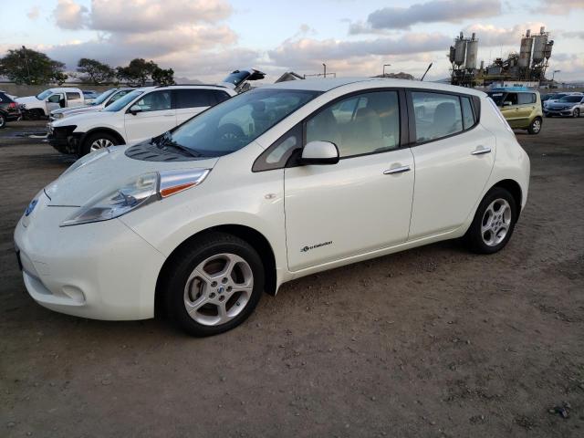 NISSAN LEAF SV 2012 with VIN JN1AZ0CP5CT017093 - Photo from auction