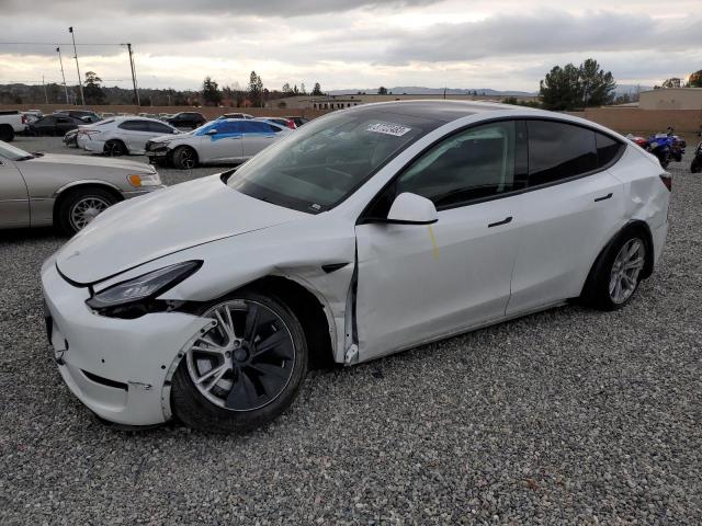 TESLA MODEL Y 2021 with VIN 5YJYGDEE0MF099968 - Photo from auction