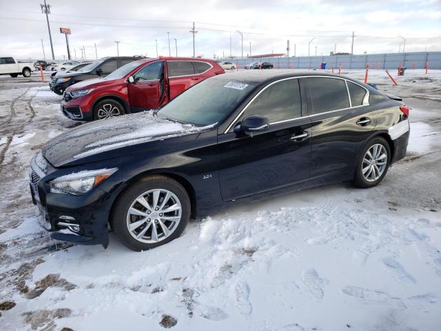 INFINITI Q50 BASE 2016 with VIN JN1CV7AR2GM252052 - Photo from auction