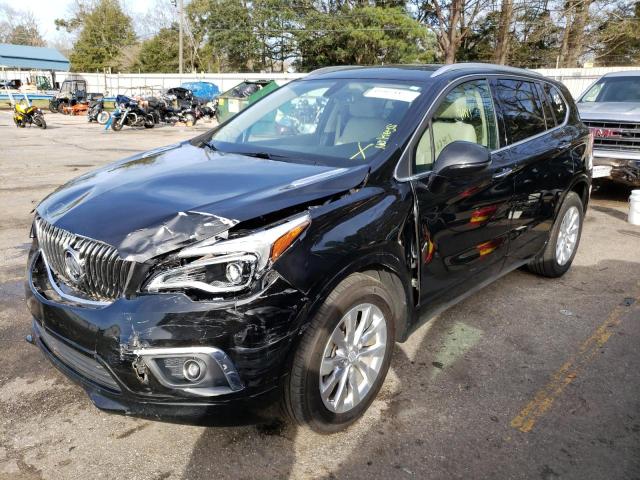 BUICK ENVISION E 2017 with VIN LRBFXBSA4HD089520 - Photo from auction