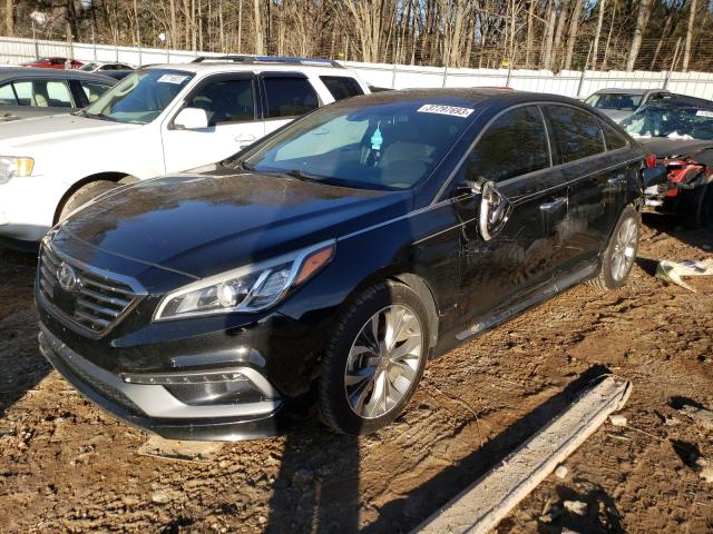 HYUNDAI SONATA SPO 2015 with VIN 5NPE34AB2FH257709 - Photo from auction
