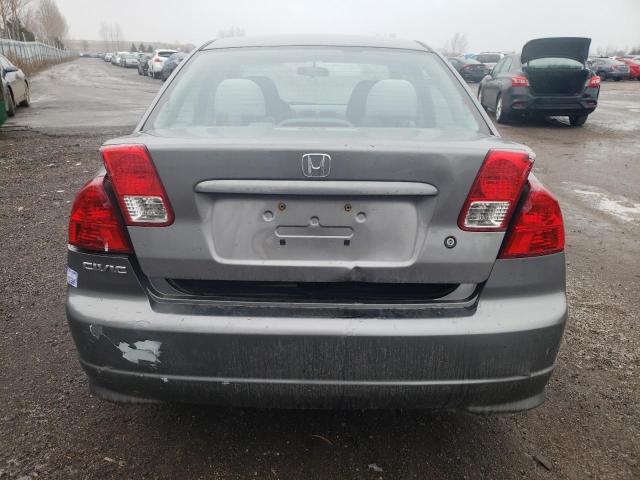 Photo 6 from auction – 2005 HONDA CIVIC LX with VIN 2HGES166X5H013151