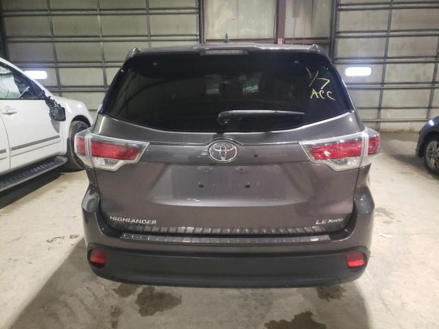 Photo 6 from auction – 2016 TOYOTA HIGHLANDER with VIN 5TDBKRFH6GS326574