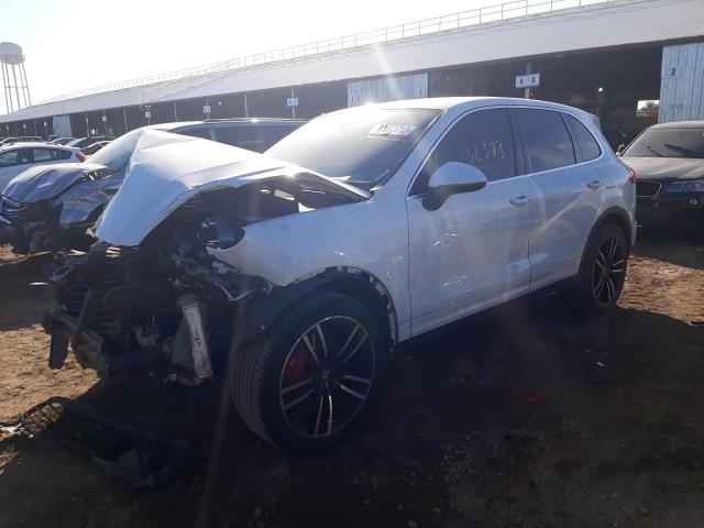 PORSCHE CAYENNE S 2015 with VIN WP1AB2A26FLA60283 - Photo from auction