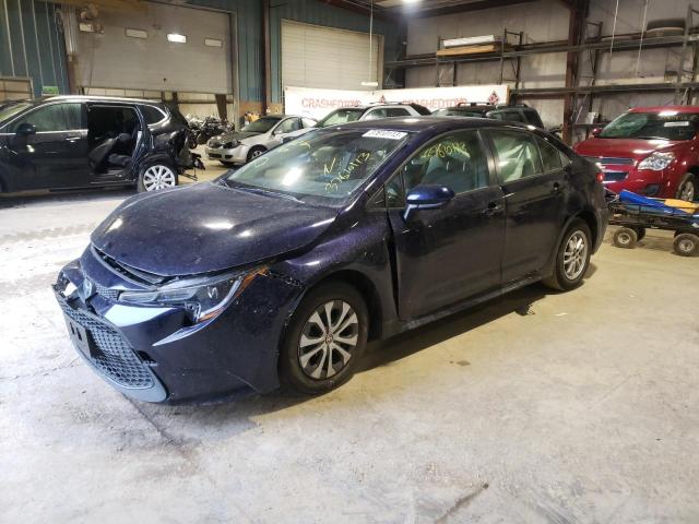 TOYOTA COROLLA LE 2022 with VIN JTDEAMDE4NJ048246 - Photo from auction