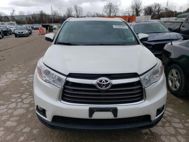 Photo 5 from auction – 2014 TOYOTA HIGHLANDER with VIN 5TDJKRFH3ES004533