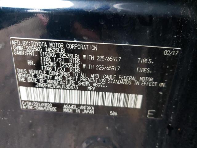 Photo 14 from auction – 2017 TOYOTA RAV4 LE with VIN JTMZFREV5HJ130473