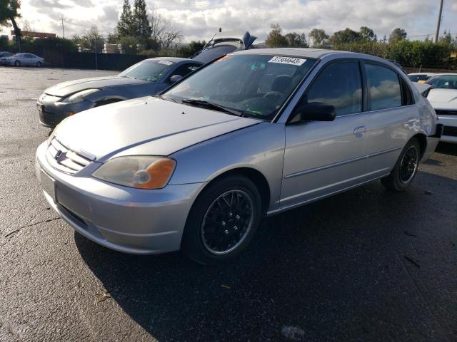 HONDA CIVIC EX 2002 with VIN 2HGES26712H529053 - Photo from auction