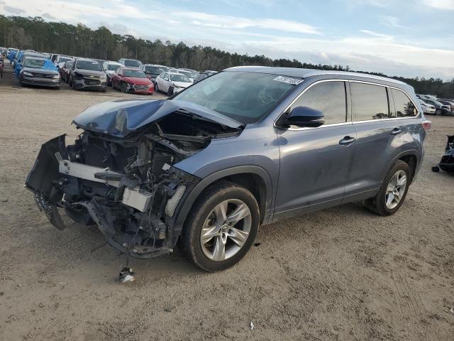 TOYOTA HIGHLANDER 2016 with VIN 5TDYKRFHXGS181002 - Photo from auction