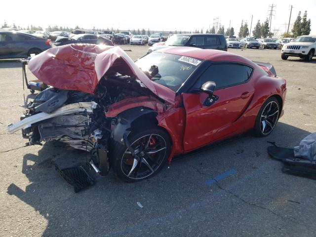 Photo 1 from auction – 2021 TOYOTA SUPRA BASE with VIN WZ1DB0C02MW038051