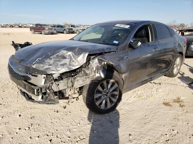 KIA OPTIMA EX 2016 with VIN 5XXGU4L38GG030839 - Photo from auction