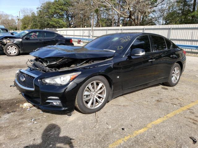 INFINITI Q50 BASE 2015 with VIN JN1BV7AP2FM355318 - Photo from auction