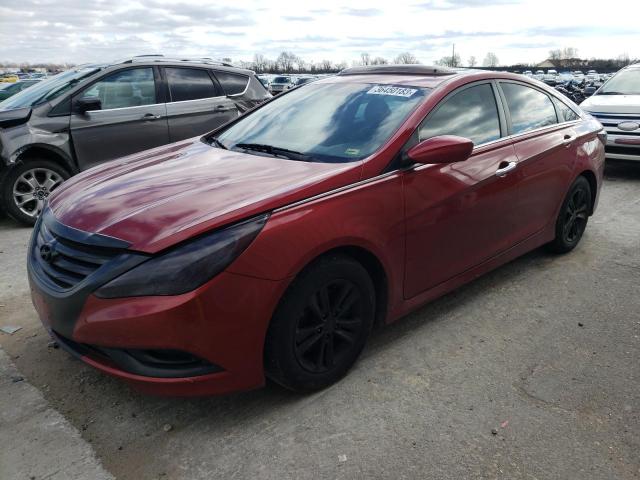 HYUNDAI SONATA GLS 2014 with VIN 5NPEB4AC6EH890790 - Photo from auction