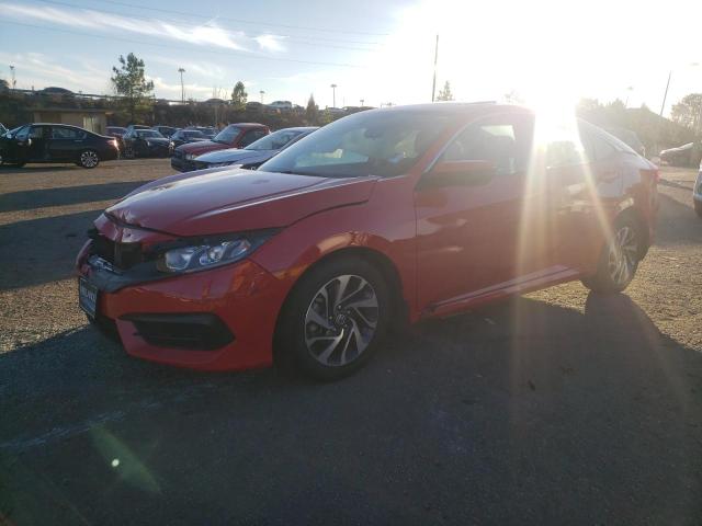 HONDA CIVIC EX 2018 with VIN 2HGFC2F7XJH553951 - Photo from auction