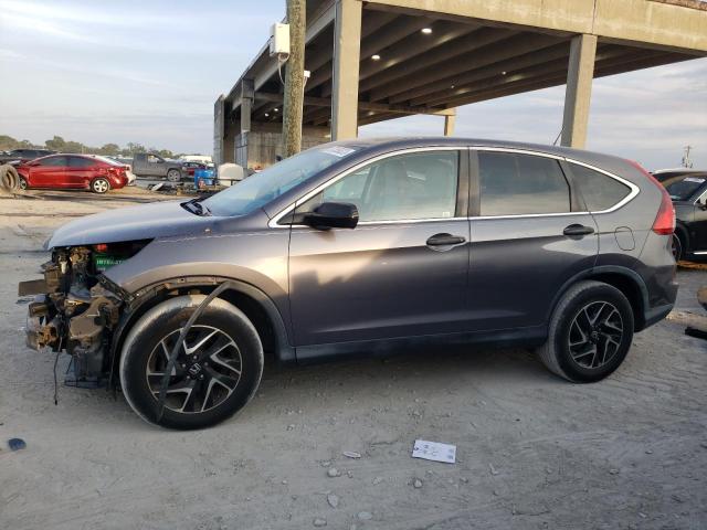 Photo 1 from auction – 2016 HONDA CR-V SE with VIN 2HKRM3H40GH537159