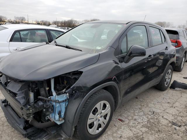 CHEVROLET TRAX LS 2017 with VIN 3GNCJKSB2HL195951 - Photo from auction