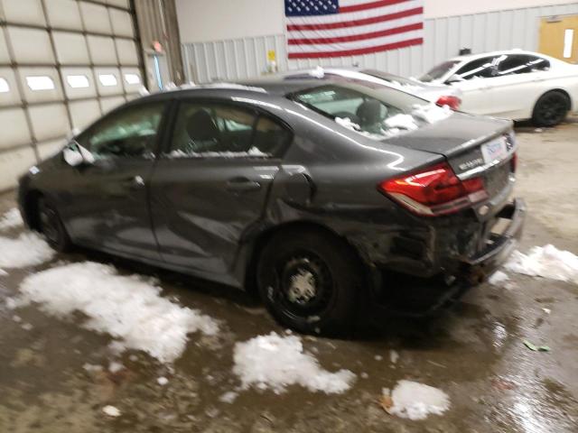 Photo 2 from auction – 2013 HONDA CIVIC LX with VIN 2HGFB2F55DH520281