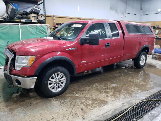 FORD F150 SUPER 2011 with VIN 1FTVX1ET0BKD59303 - Photo from auction