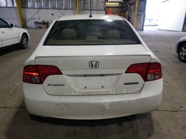 Photo 6 from auction – 2008 HONDA CIVIC HYBR with VIN JHMFA36268S015473