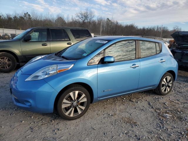NISSAN LEAF S 2013 with VIN 1N4AZ0CP7DC411781 - Photo from auction