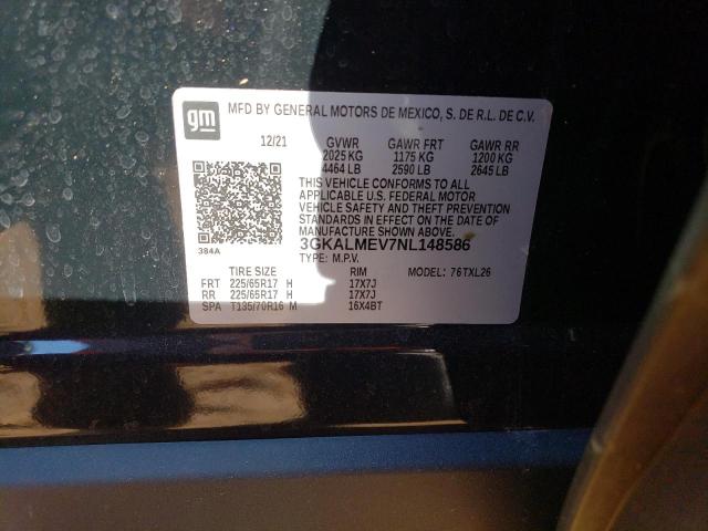 Photo 14 from auction – 2022 GMC TERRAIN SL with VIN 3GKALMEV7NL148586