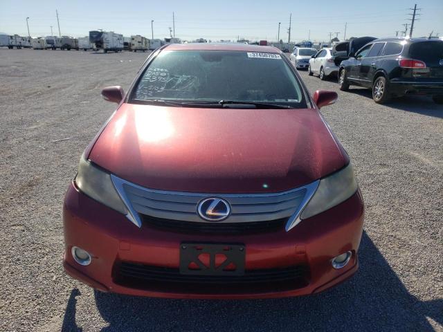 Photo 5 from auction – 2010 LEXUS HS 250H with VIN JTHBB1BA7A2005103