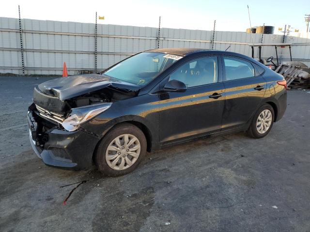 HYUNDAI ACCENT SE 2022 with VIN 3KPC24A6XNE168017 - Photo from auction
