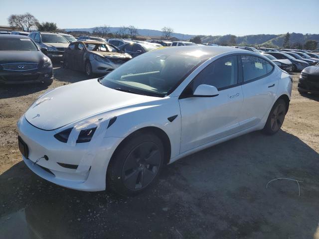 TESLA MODEL 3 2022 with VIN 5YJ3E1EA0NF370752 - Photo from auction