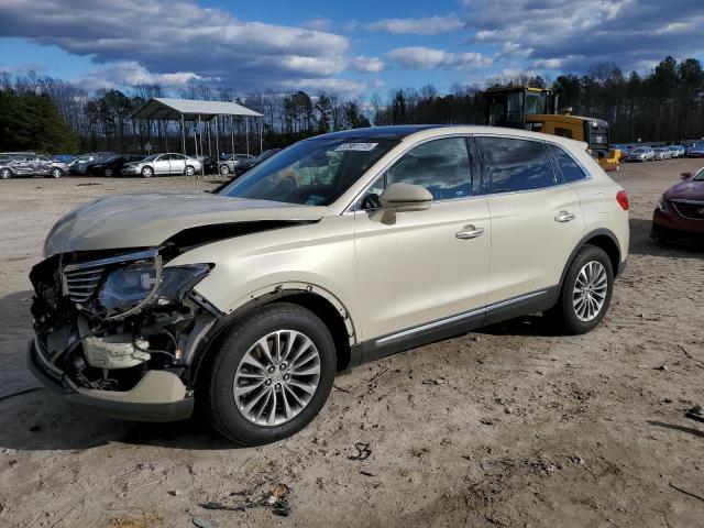 LINCOLN MKX SELECT 2016 with VIN 2LMPJ8KR9GBL89414 - Photo from auction