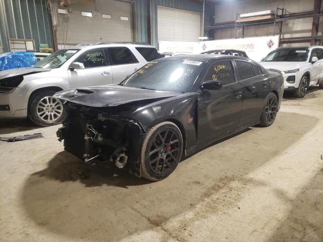DODGE CHARGER R/ 2018 with VIN 2C3CDXGJ9JH307161 - Photo from auction