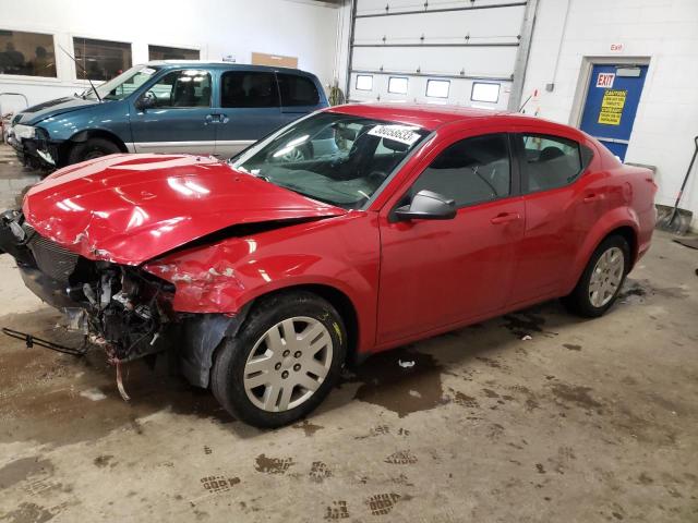 DODGE AVENGER SE 2014 with VIN 1C3CDZAB1EN115680 - Photo from auction