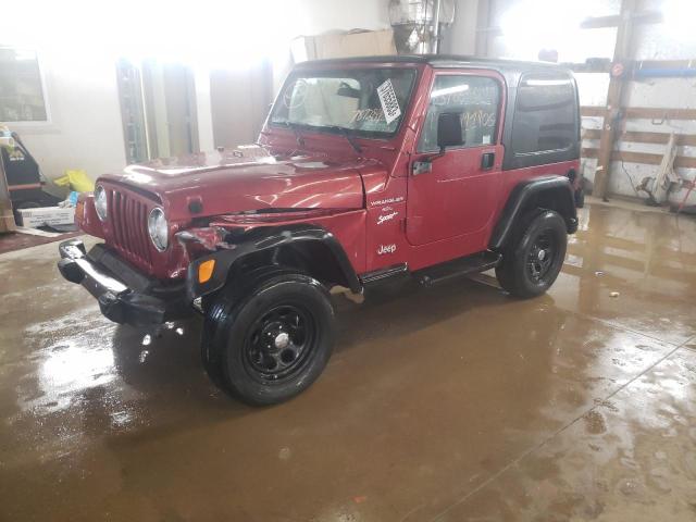 JEEP WRANGLER 1998 with VIN 1J4FY19S6WP787284 - Photo from auction