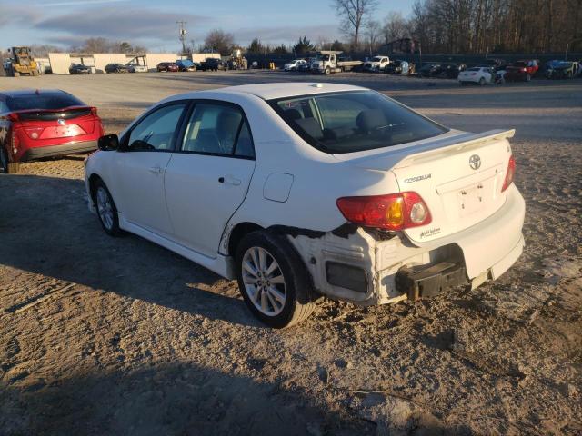 Photo 2 from auction – 2009 TOYOTA COROLLA BA with VIN 2T1BU40E69C129217
