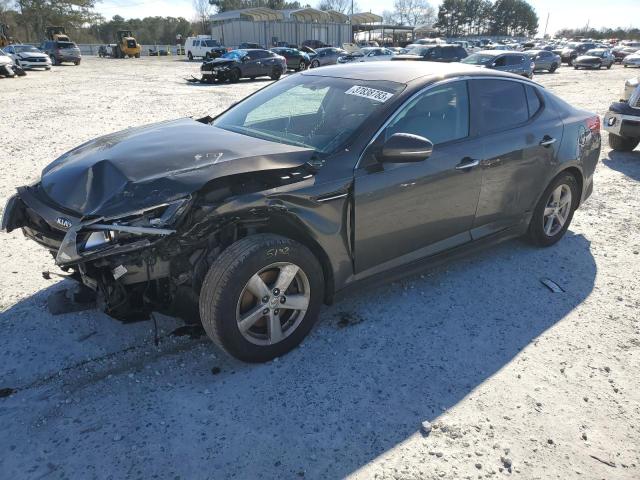 KIA OPTIMA LX 2014 with VIN 5XXGM4A71EG346408 - Photo from auction