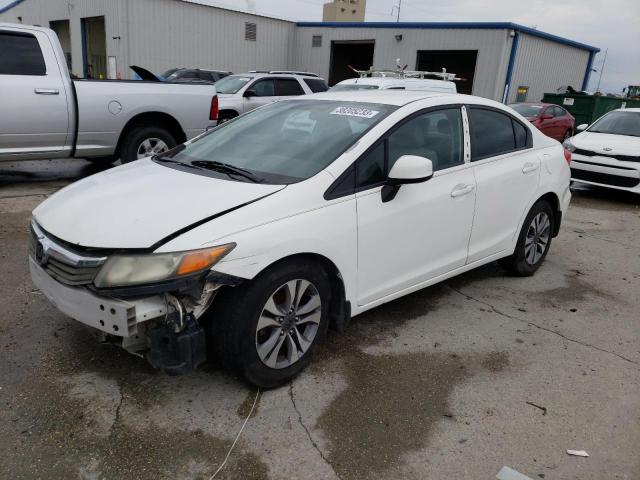 HONDA CIVIC LX 2012 with VIN 19XFB2F55CE043019 - Photo from auction