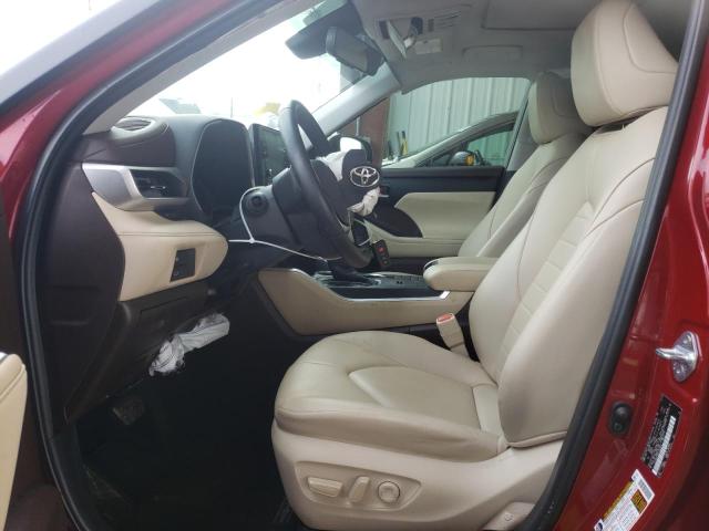 Photo 7 from auction – 2020 TOYOTA HIGHLANDER with VIN 5TDHZRAHXLS003913
