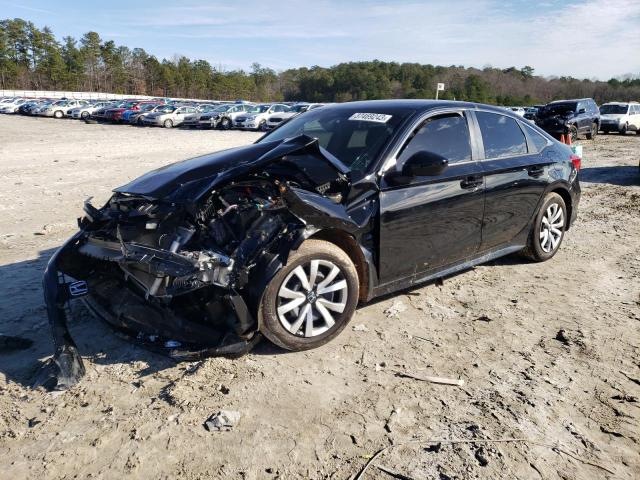 HONDA CIVIC LX 2022 with VIN 2HGFE2F28NH545609 - Photo from auction