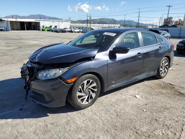 HONDA CIVIC EX 2018 with VIN 2HGFC2F75JH510022 - Photo from auction