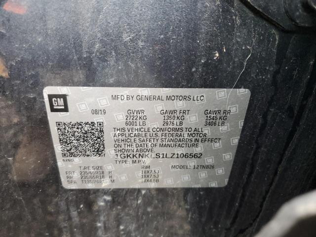 Photo 14 from auction – 2020 GMC ACADIA SLE with VIN 1GKKNKLS1LZ106562