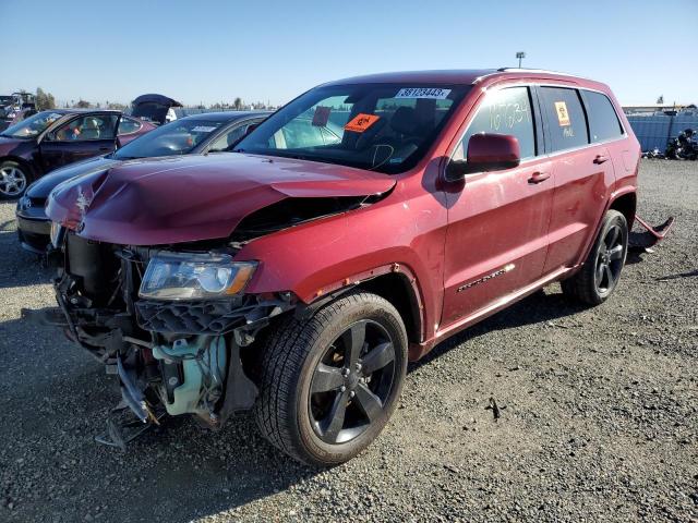JEEP GRAND CHER 2015 with VIN 1C4RJFAG4FC660858 - Photo from auction