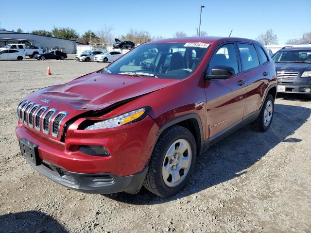 صورة رقم 1 من المزاد - 2017 JEEP CHEROKEE S مع VIN 1C4PJLAB4HW574591