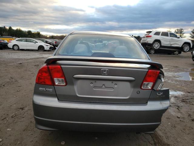 Photo 6 from auction – 2005 HONDA CIVIC LX with VIN 2HGES16595H606166