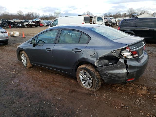 Photo 2 from auction – 2013 HONDA CIVIC LX with VIN 19XFB2F50DE218312