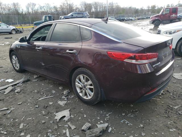 Photo 2 from auction – 2016 KIA OPTIMA LX with VIN 5XXGT4L35GG004184